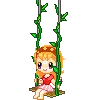girl on swing