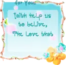 faith help...