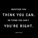 You are right