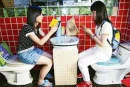 toilet reastraunt