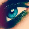 green makeup