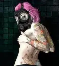 mask girl
