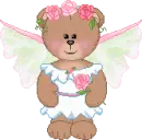 Angel Bears - Pink Rose