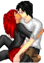 Anime Couple Kissing
