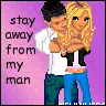 stay away from my man
