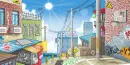 sunny day in the hood