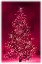 red christmas tree