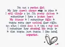 Being unperfect