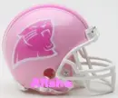 Pink Carolina Panthers Helmet