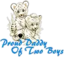 Proud Daddy Of Two Boys