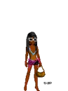 black doll