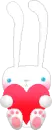 BUNNY WITH HEART