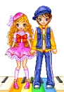 dancing couple
