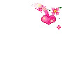 pink heart flower