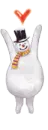 happy snowman