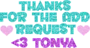 Thanks For Add Request <3 Tonya