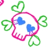 Cute Girly Skull
