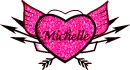Michelle - Heart w/ Wings
