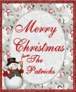 merry christmas from the patricks
