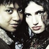 tracie thoms & idina menzel in rent
