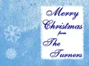 merry christmas from the turners