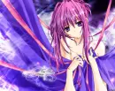 purple and pink girl