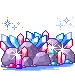 sparkling stones