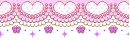 purple hearts and butterflies
