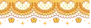 yellow hearts and butterflies