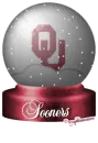 Sooners SnowGlobe