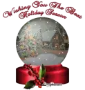 winter scene globe