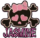 jasmine cute skull