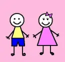 booboo and poopoo saying hi