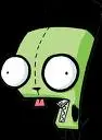 a standing gir