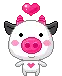 dancing cow