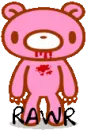 Gloomy bear rawr