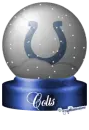 Colts Snowglobe