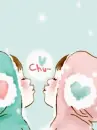 CUTE BUNNY KISSES