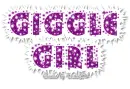 Giggle Girl Purple Glitter