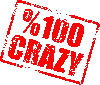 %100 crazy GIF