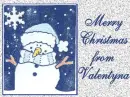 merry christmas from valentyna