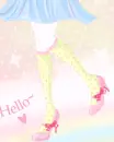 cute high socks