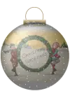 Christmas Greetings ornament
