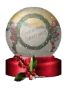 Christmas Greetings Globe