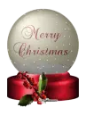 Merry Christmas Globe