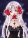 Flower Anime Girl