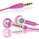 pink headphones