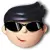 cool man smiley