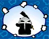 cute little panda samurai