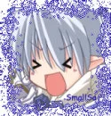 blue anime girl